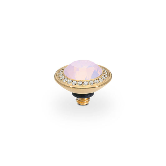 Qudo Tondo Deluxe Top 9 mm - Gold Rose Opal