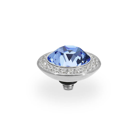 Qudo Tondo Deluxe Top 13 mm - Silver Light Sapphire