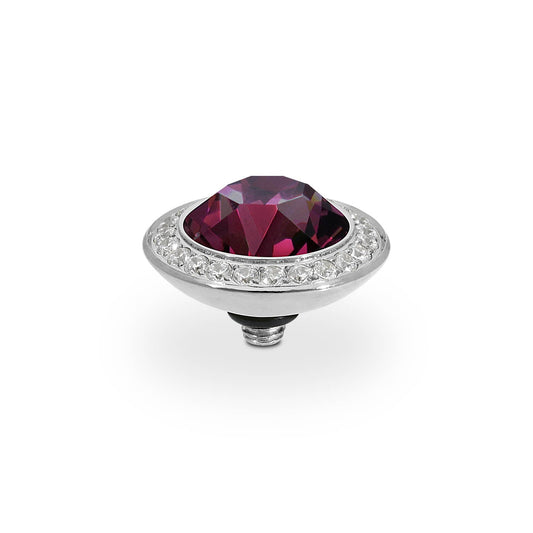 Qudo Tondo Deluxe Top 13 mm - Silver Amethyst