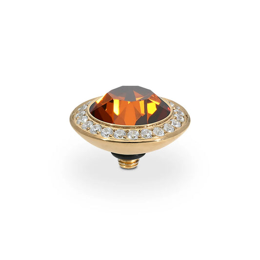 Golden Tondo Deluxe Top 13 mm Smoked Amber