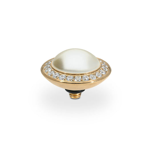 Tondo Deluxe Top 13 mm - Gold Pearl