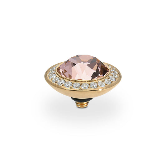 Tondo Deluxe Top 13 mm - Gold Vintage Rose