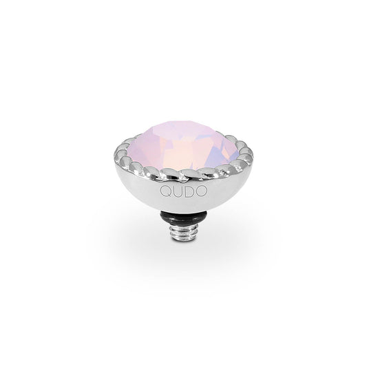 Qudo Bocconi Top 11 mm - Silver Rose Opal