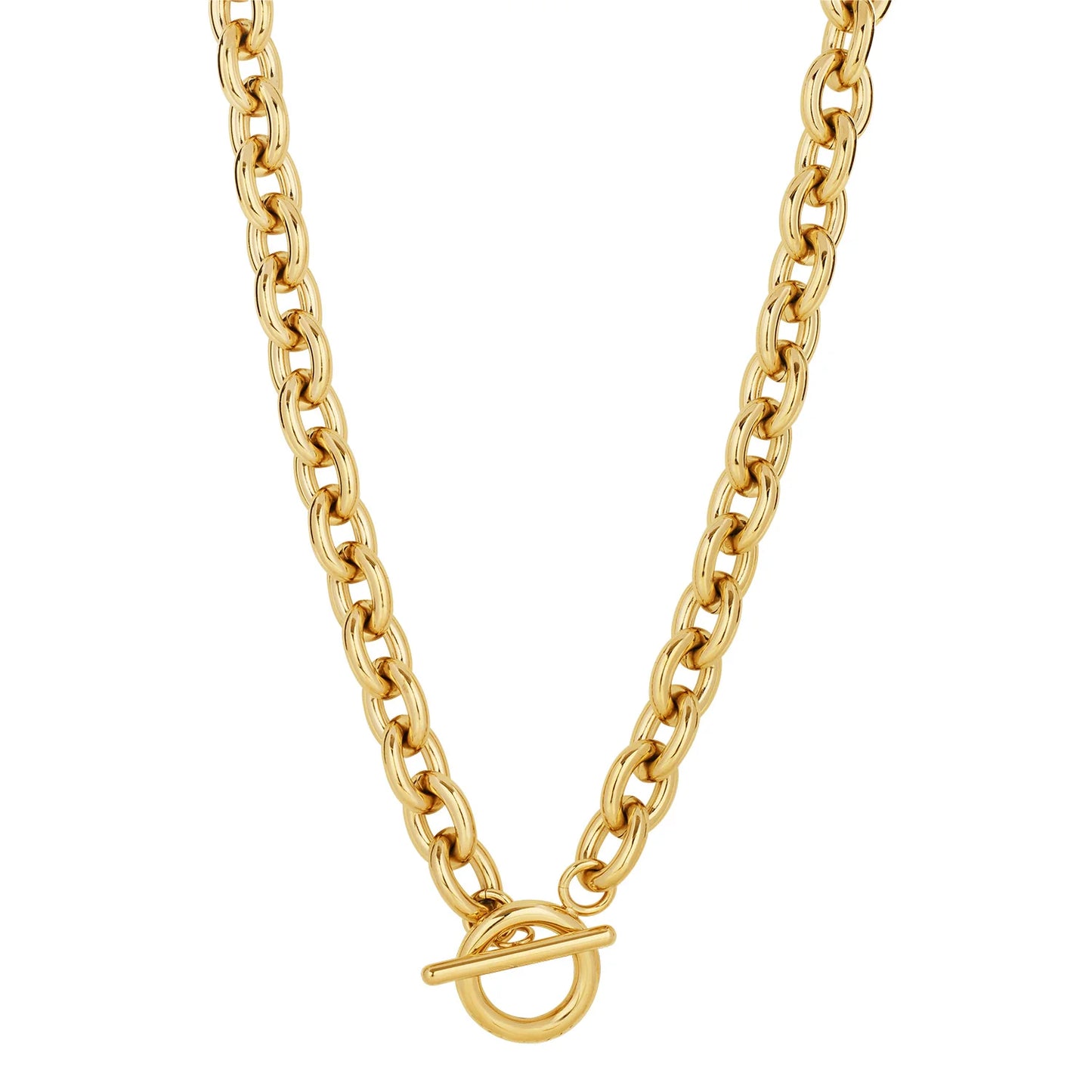 Qudo Cortina Necklace Gold