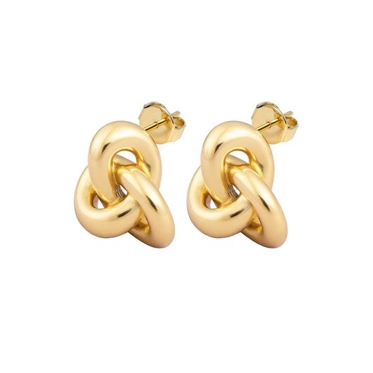 Golden Nodo Earrings