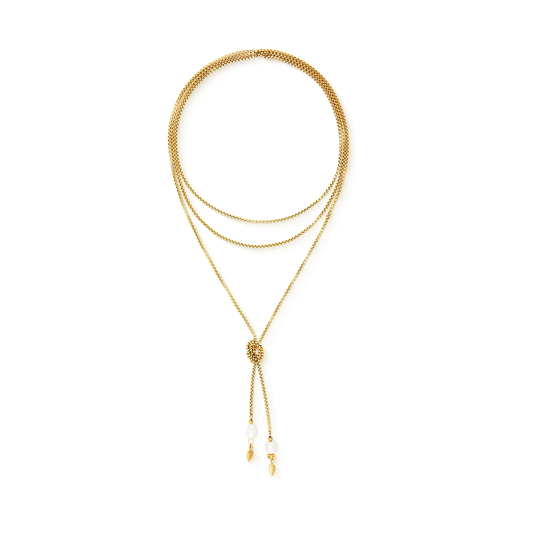 Necklace Serene Knot Chain gold