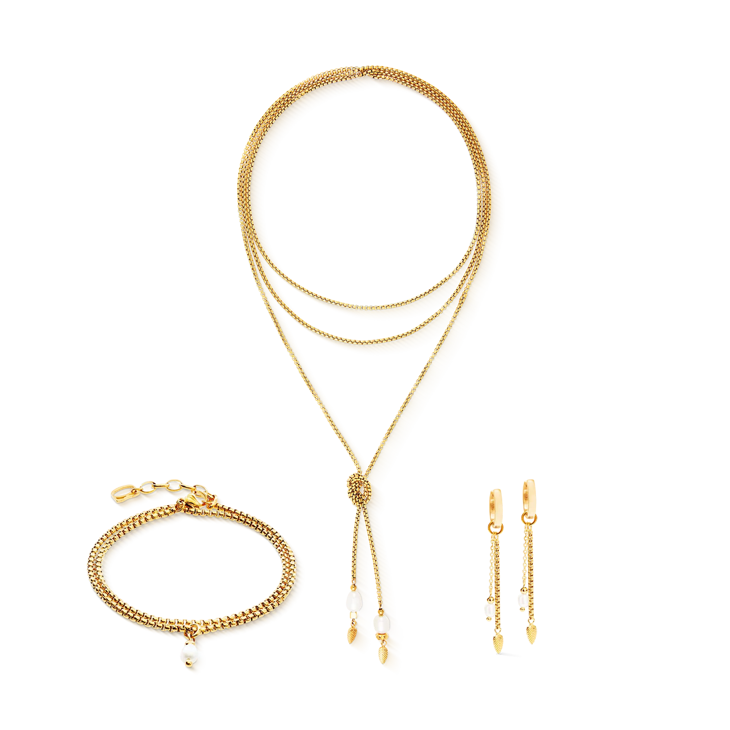 Bracelet Serene Knot Chain gold