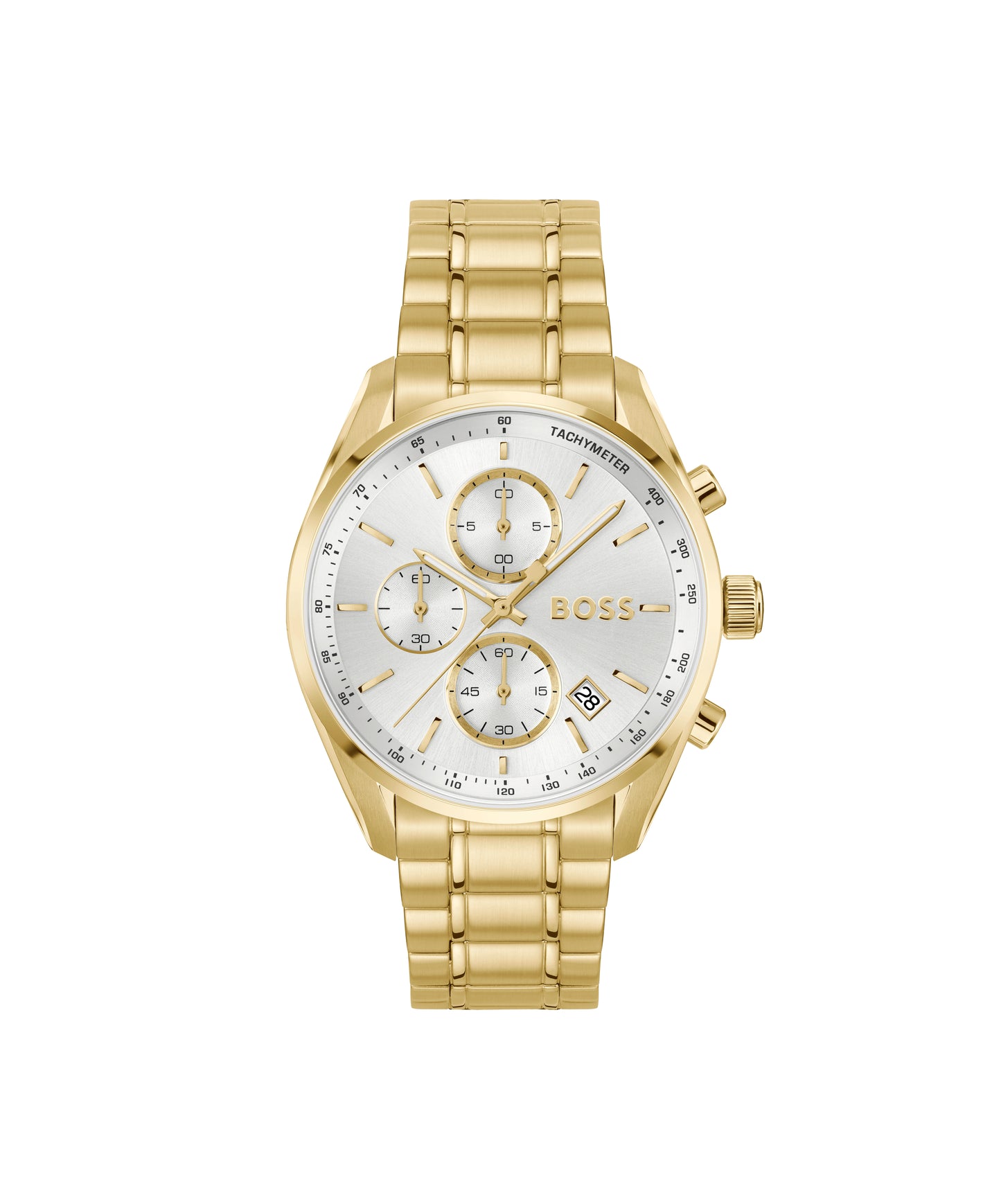 Boss Gents Gold Chronograph Watch