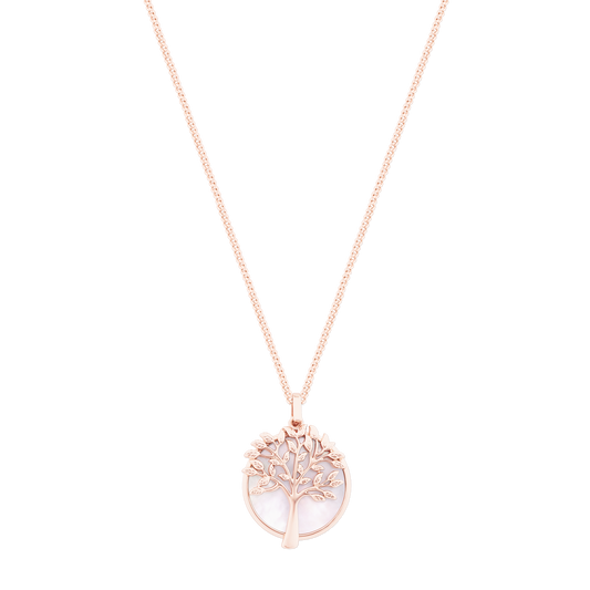 TREE OF LIFE & MOTHER OF PEARL MOON RG PENDANT