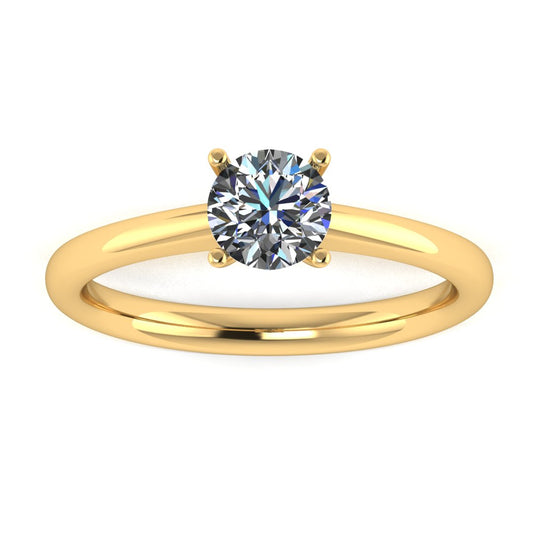 Brilliant Cut Diamond Solitaire Ring