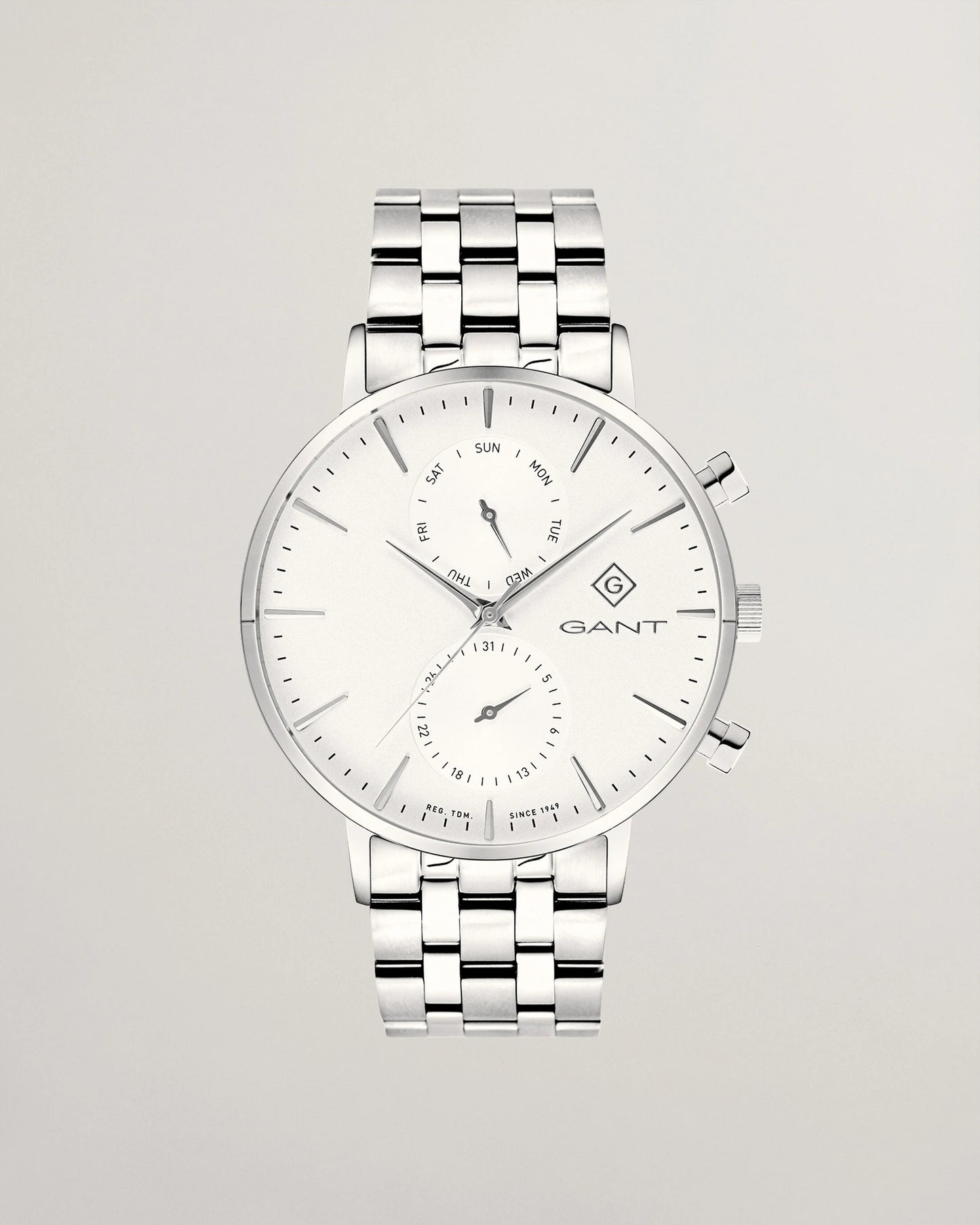 Gant Steel Park Hill Day-Date II Wristwatch