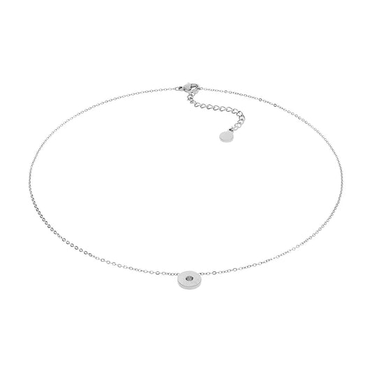 Qudo Sezze Necklace Silver