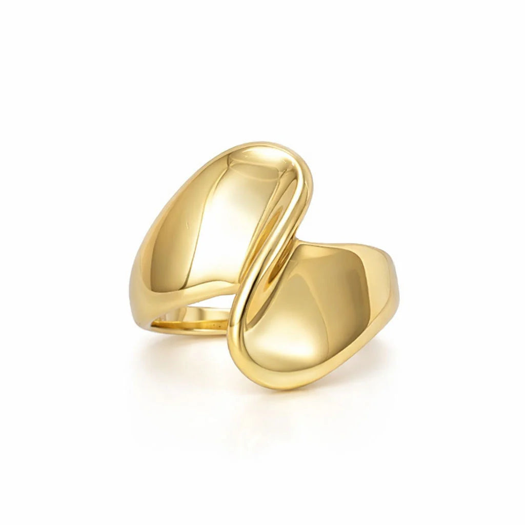 Georgini Alchemy Gold Tone Flow Ring