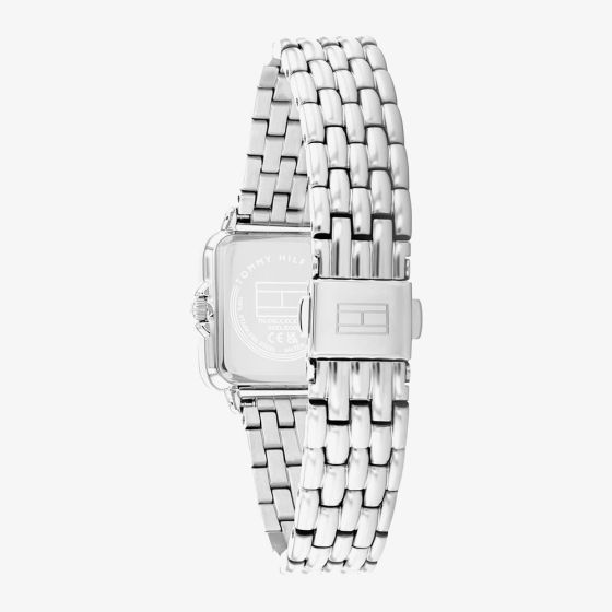 Tommy Hilfiger Ladies Mia Square Dial Steel Bracelet Watch