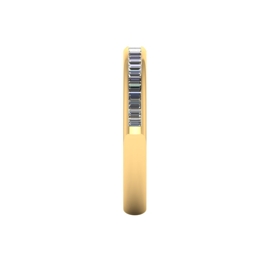 Baguette Cut Diamond Band