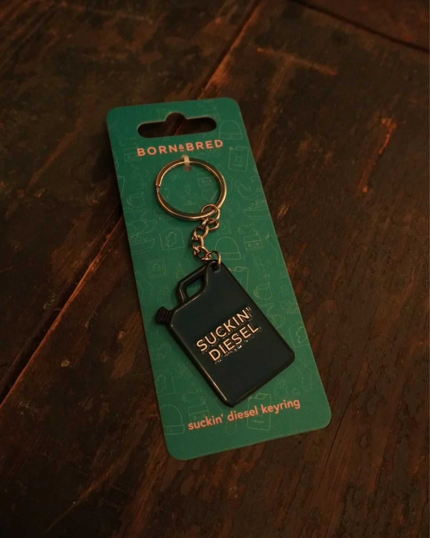 Suckin' Diesel Keyring