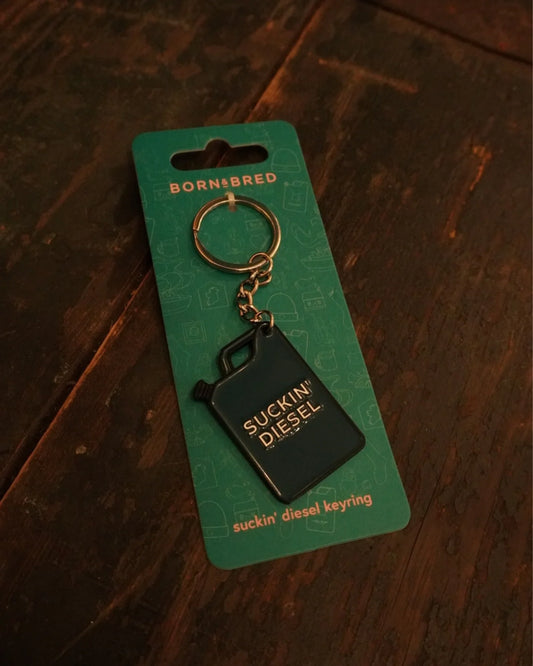 Suckin' Diesel Keyring