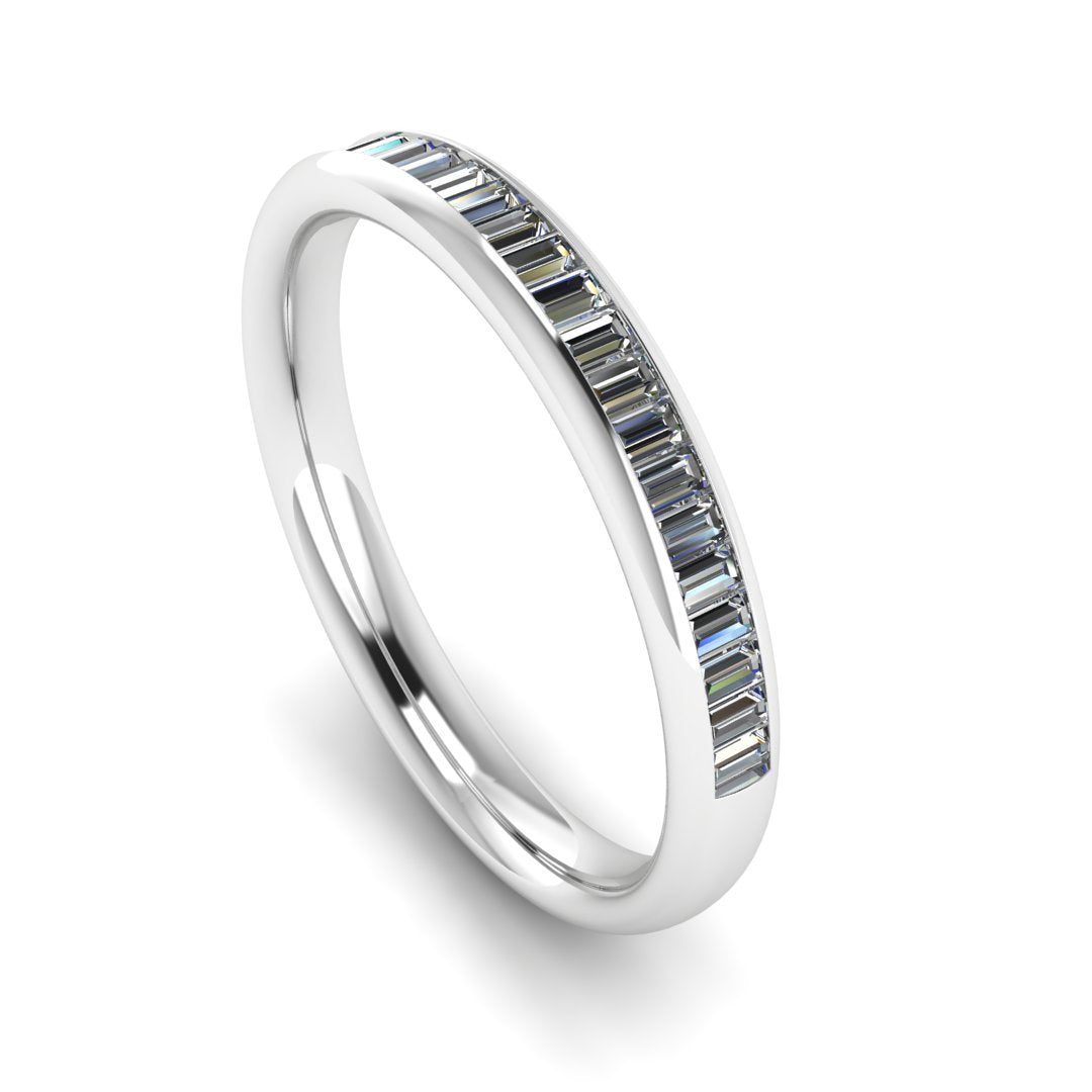 Baguette Cut Diamond Band