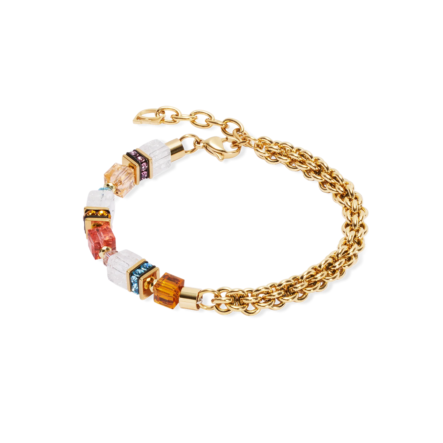 GeoCUBE® Fusion Summer bracelet gold-sunset