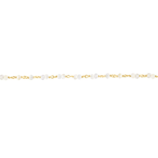 14ct Yellow Gold Ethereal Natural Gemstone Bracelet