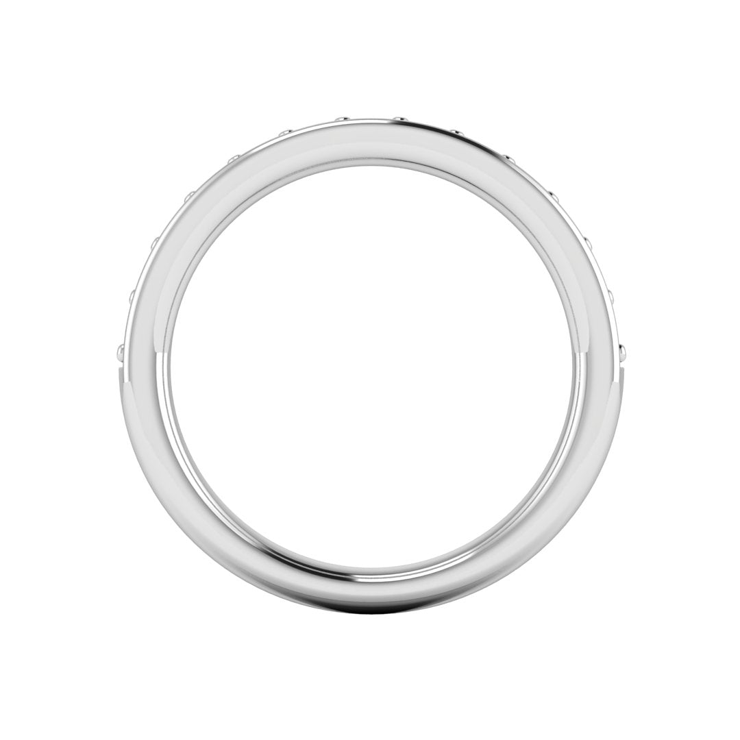 Diamond Grain Set Band