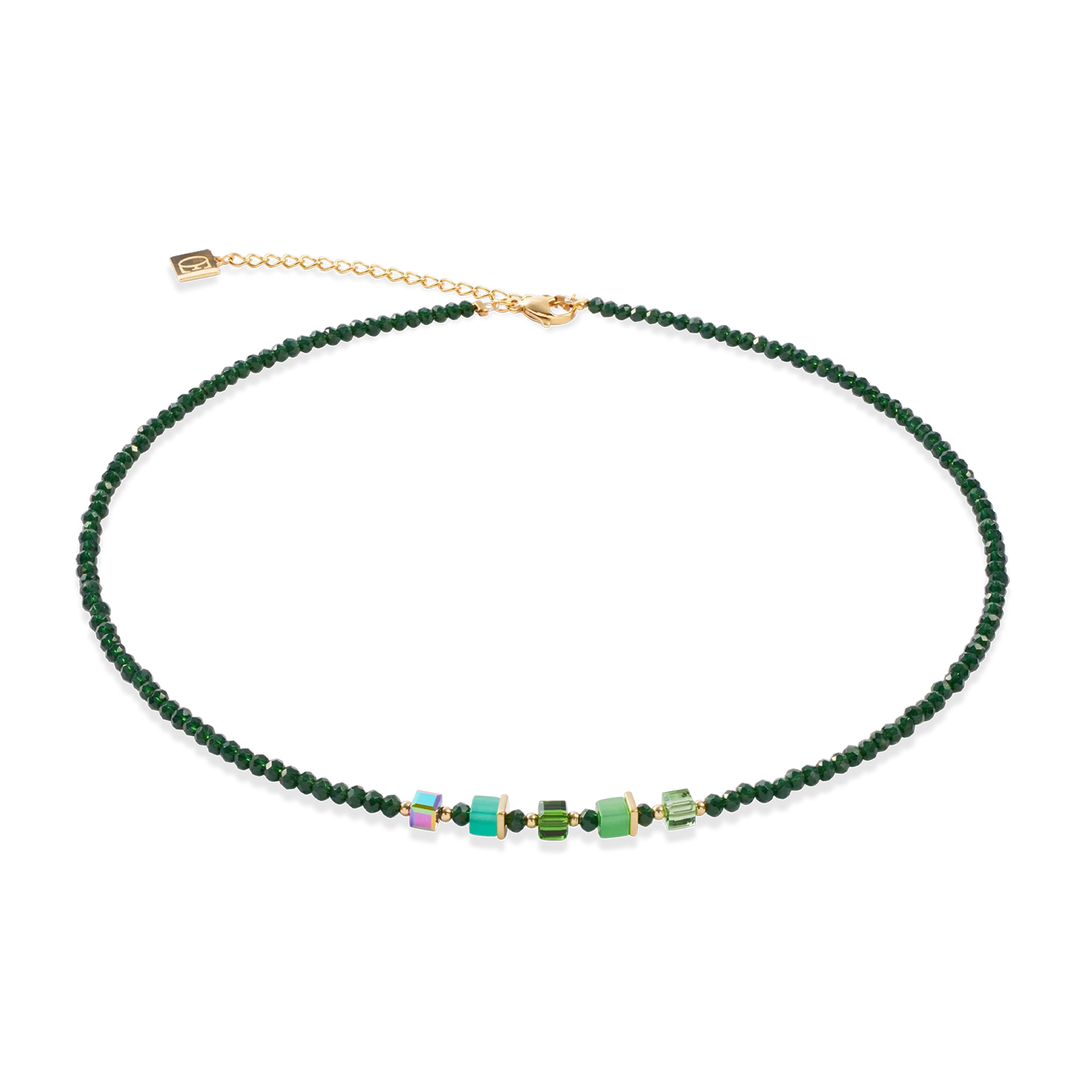 Joyful Colours Update Necklace gold-green
