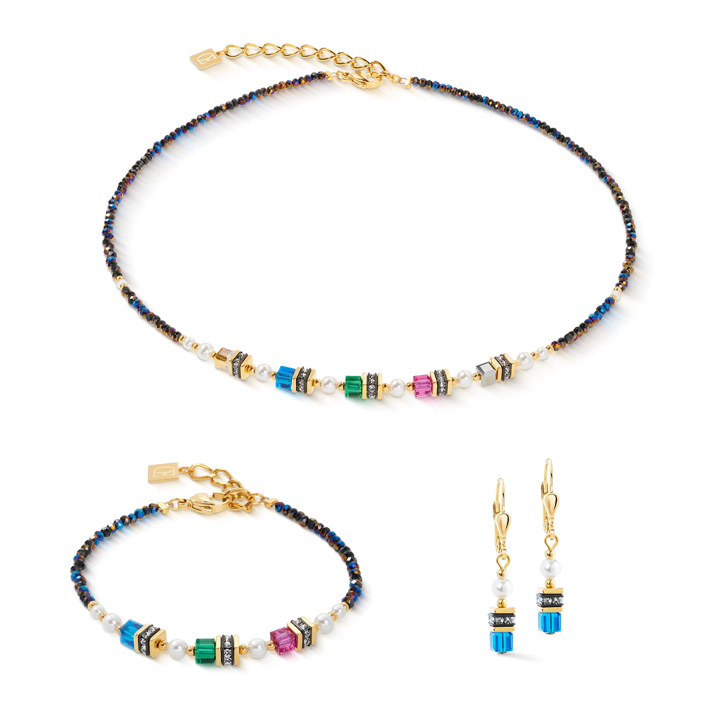 Necklace Sparkling Princess couture