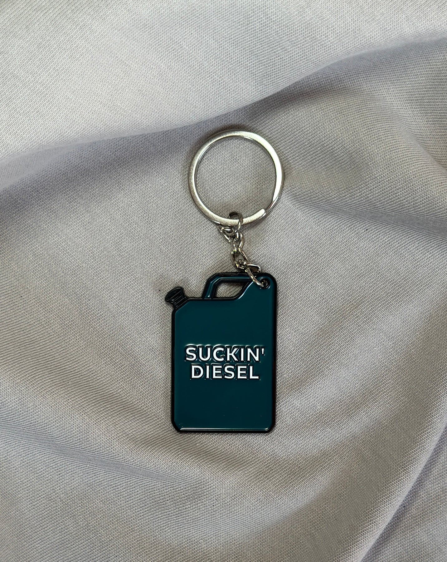 Suckin' Diesel Keyring