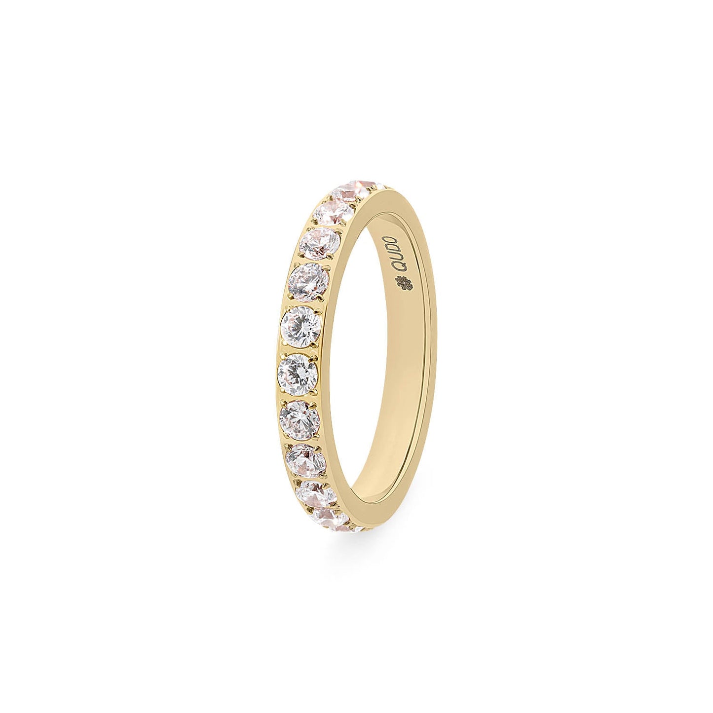 Qudo Eternity Ring - Big Crystal