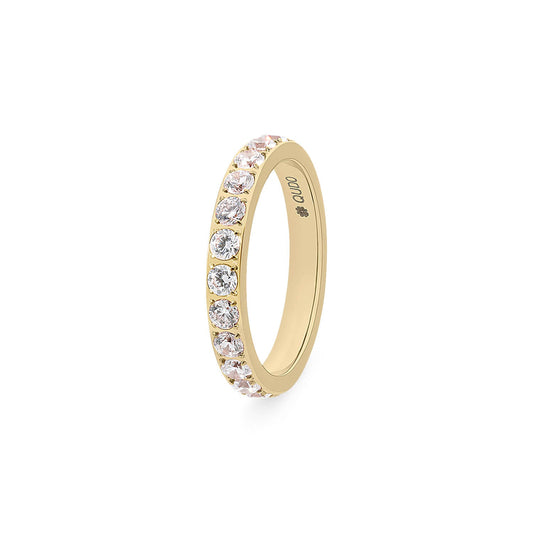 Qudo Eternity Ring - Big Crystal