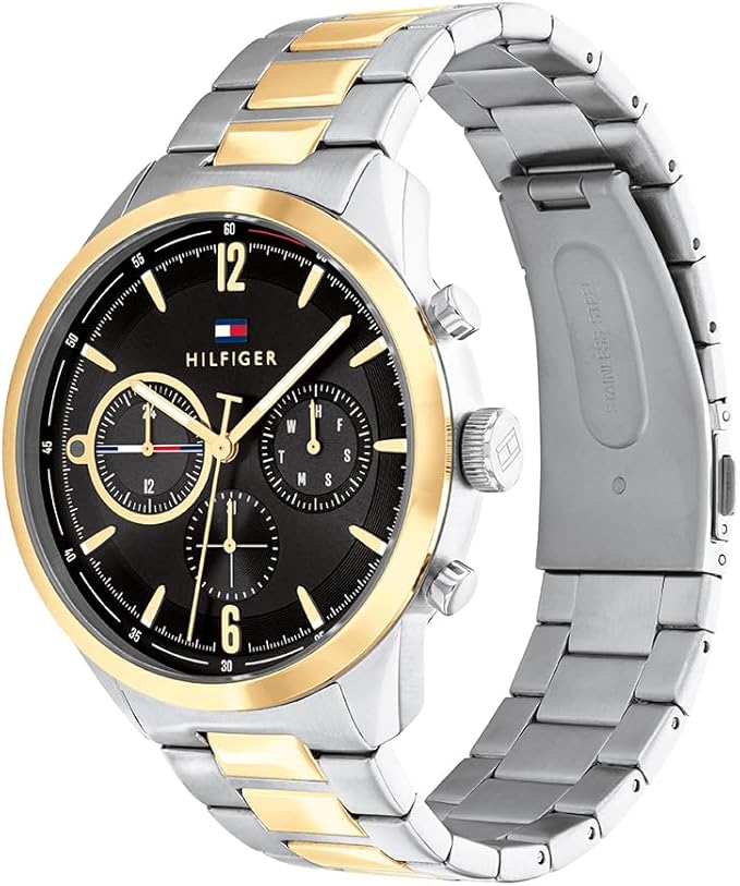Tommy Hilfiger Watch with Two-Tone Stainless Steel Bracelet