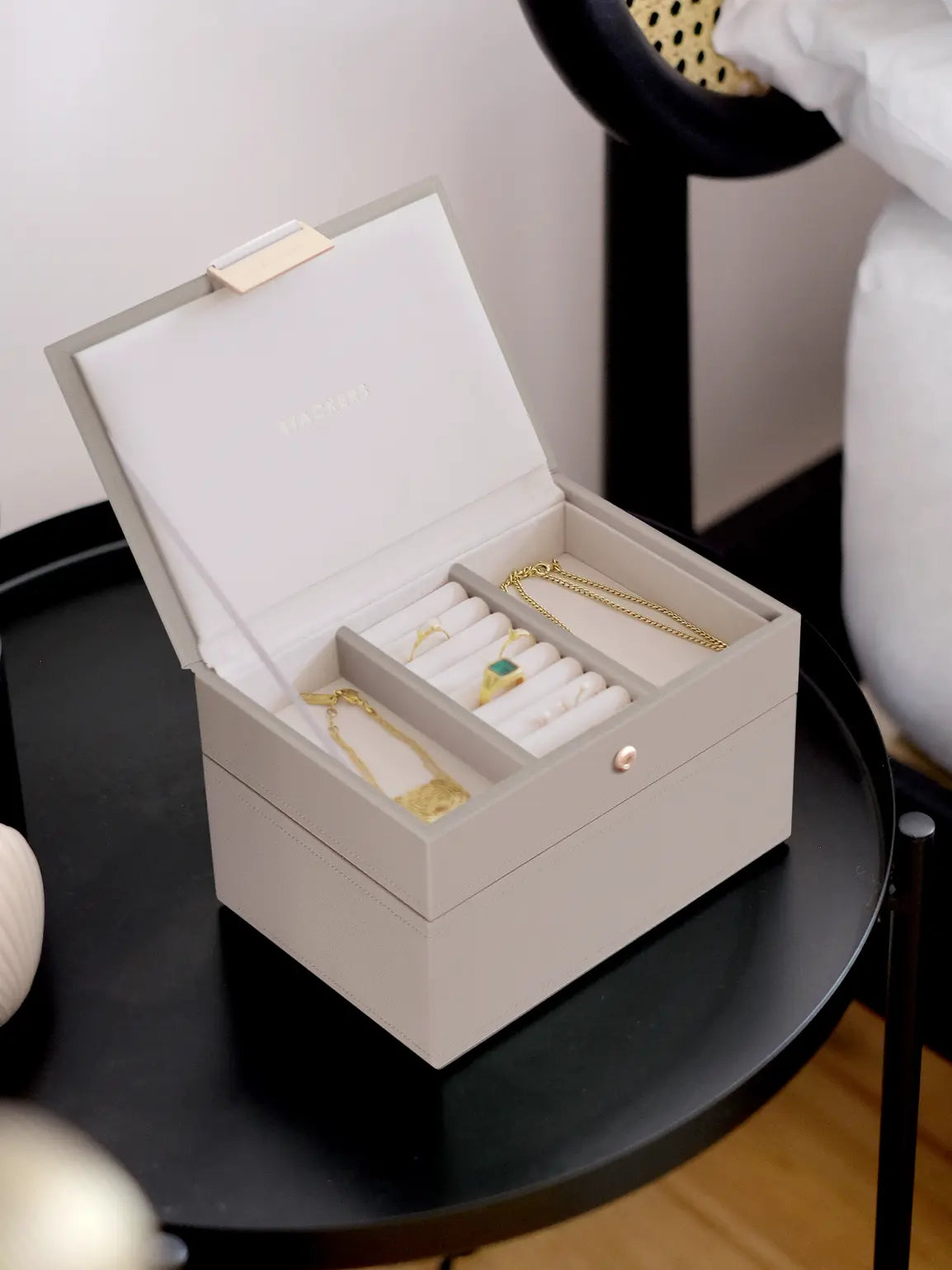 Stackers Taupe Mini Jewellery Box Set