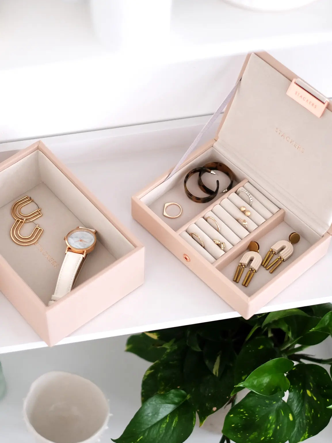 Stackers Blush Mini Jewellery Box Set
