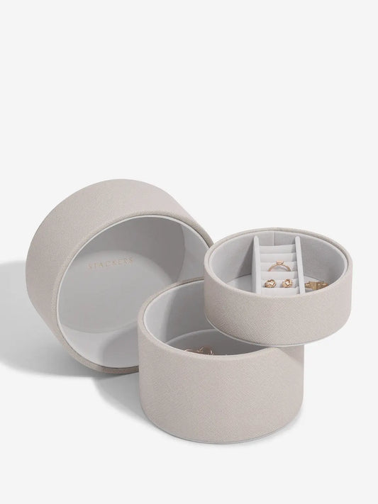 Bedside Jewellery Box Pod - Taupe