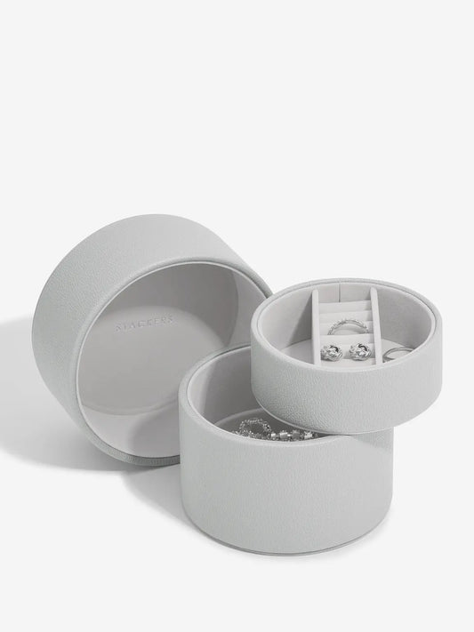 Bedside Jewellery Box Pod - Pebble Grey