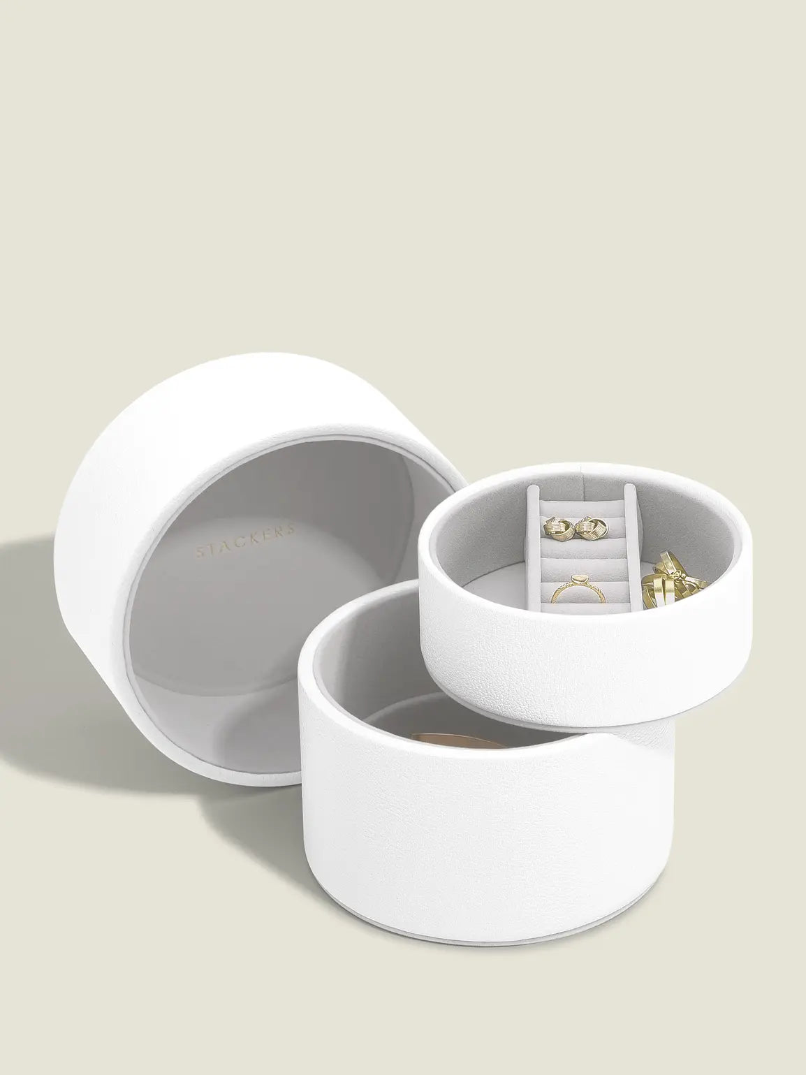 Bedside Jewellery Box Pod - White