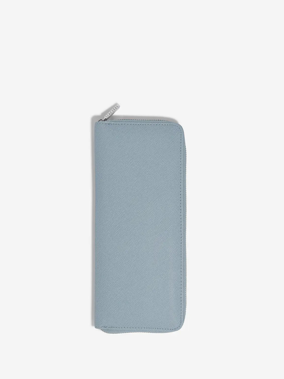 Stackers Dusky Blue Jewellery Roll