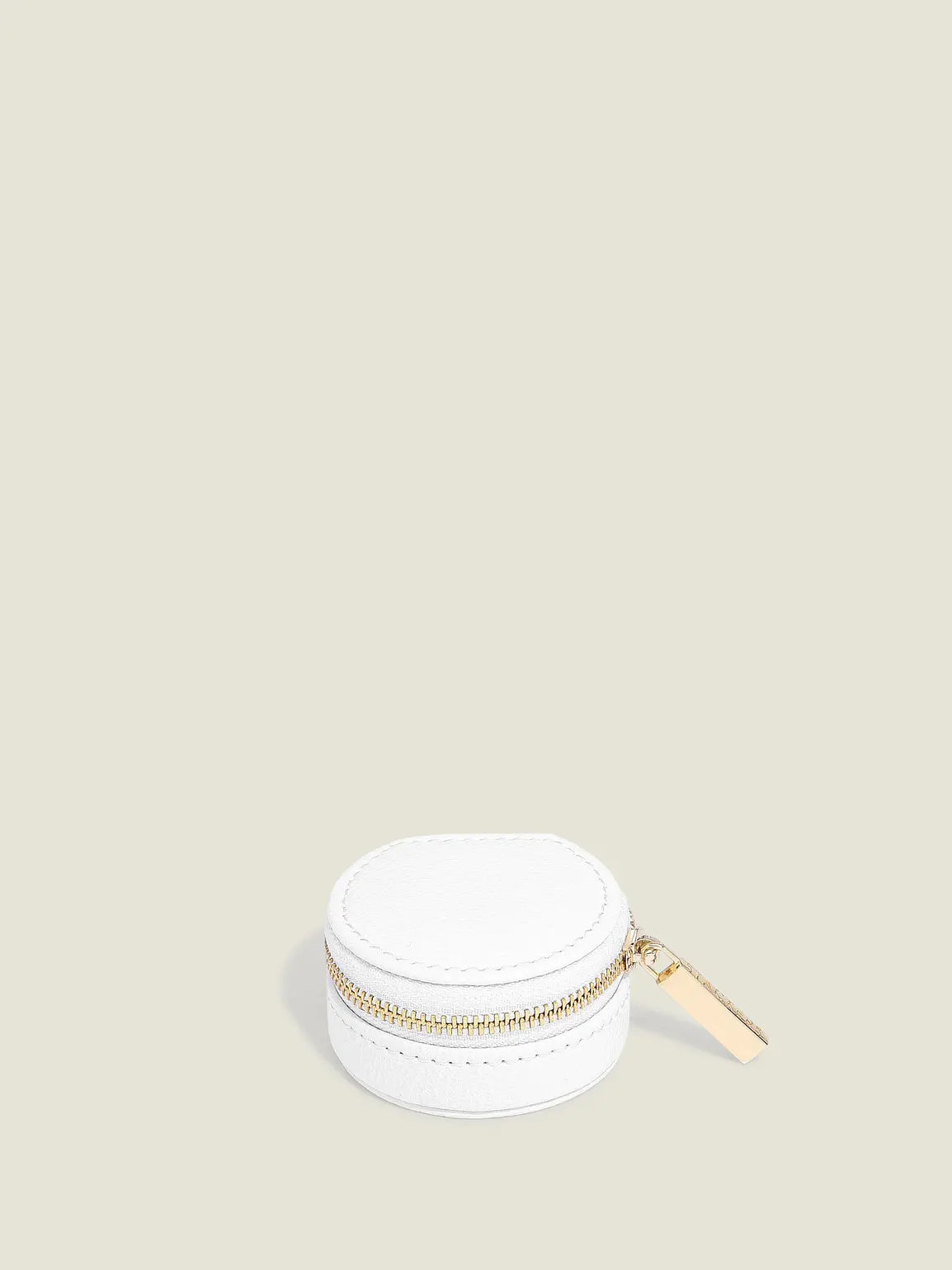 Stackers White Oyster Travel Jewellery Box