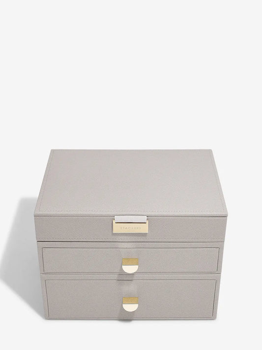 Classic Jewellery Box - Taupe