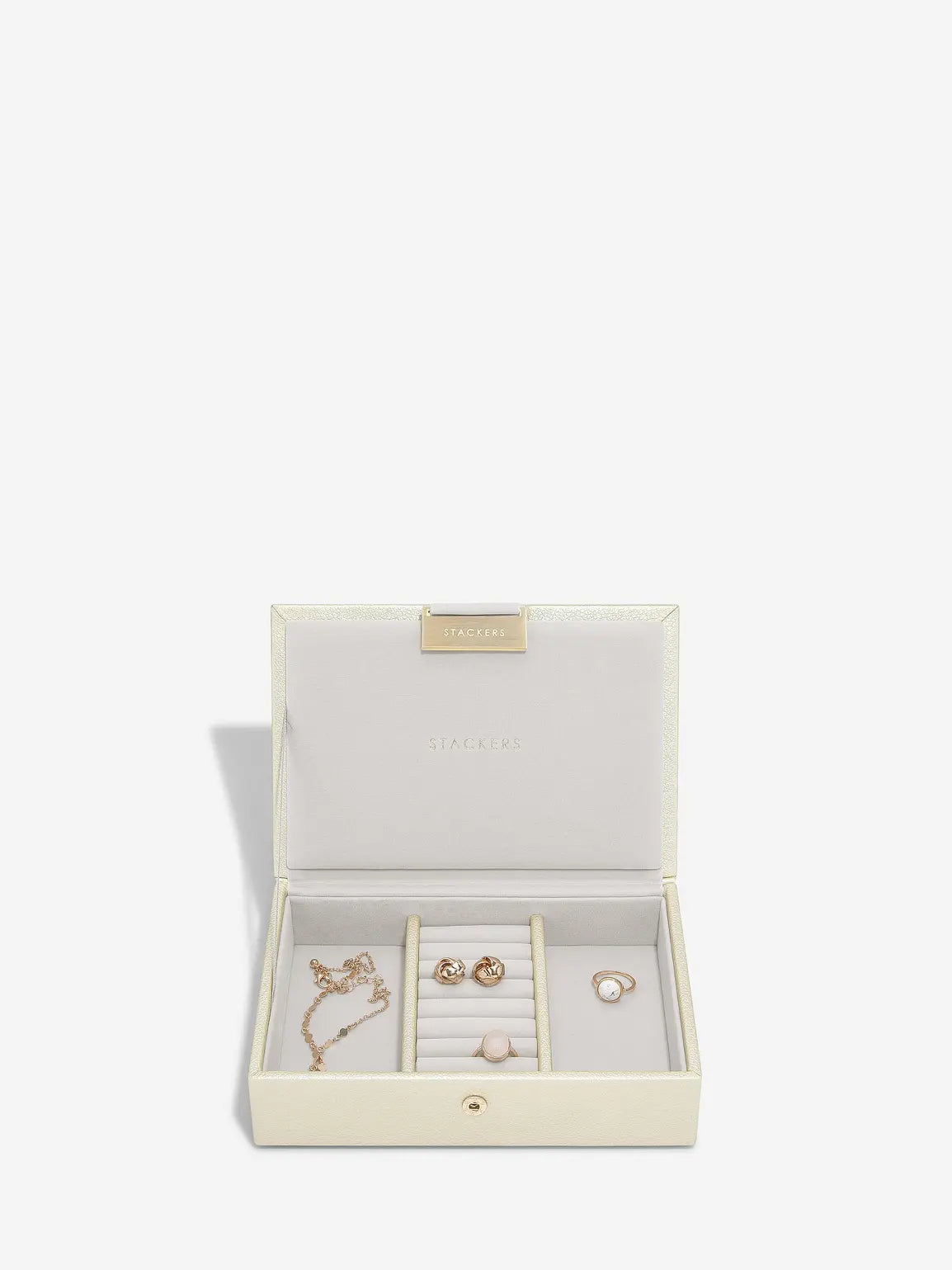 Stackers Pearl Mini Jewellery Box Set