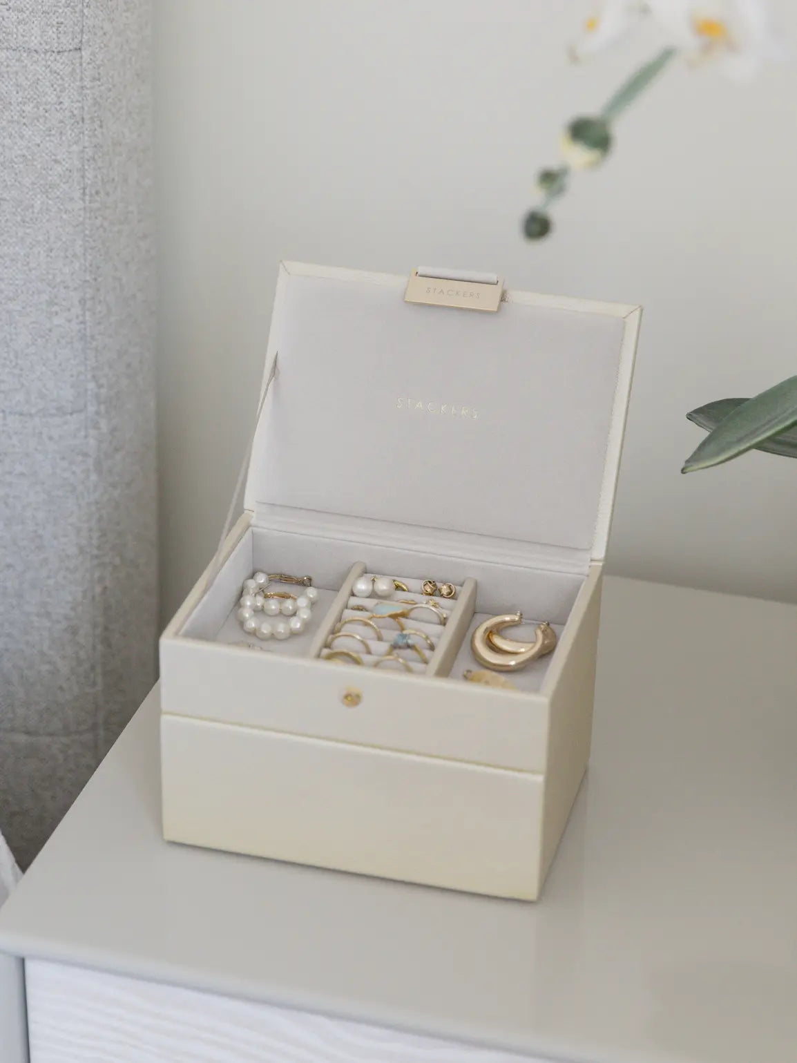 Stackers Pearl Mini Jewellery Box Set