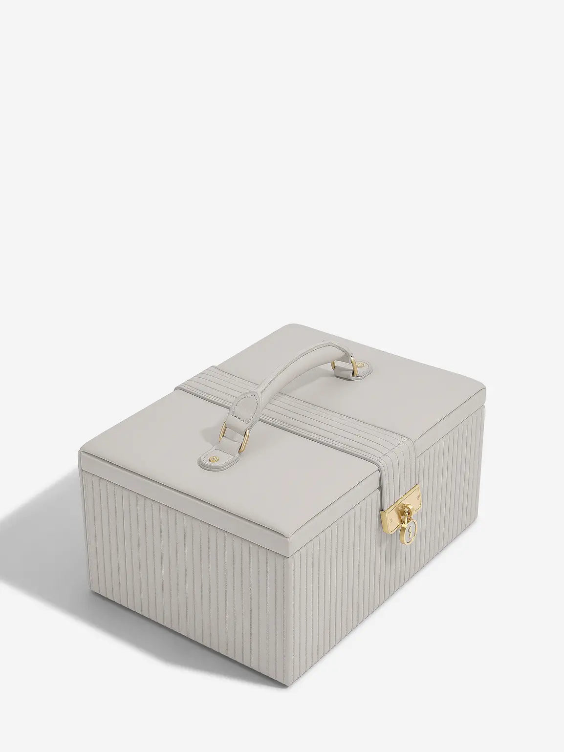 Luxury Classic Jewellery Box - Limestone