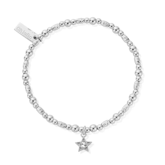 April Birthstone Bracelet