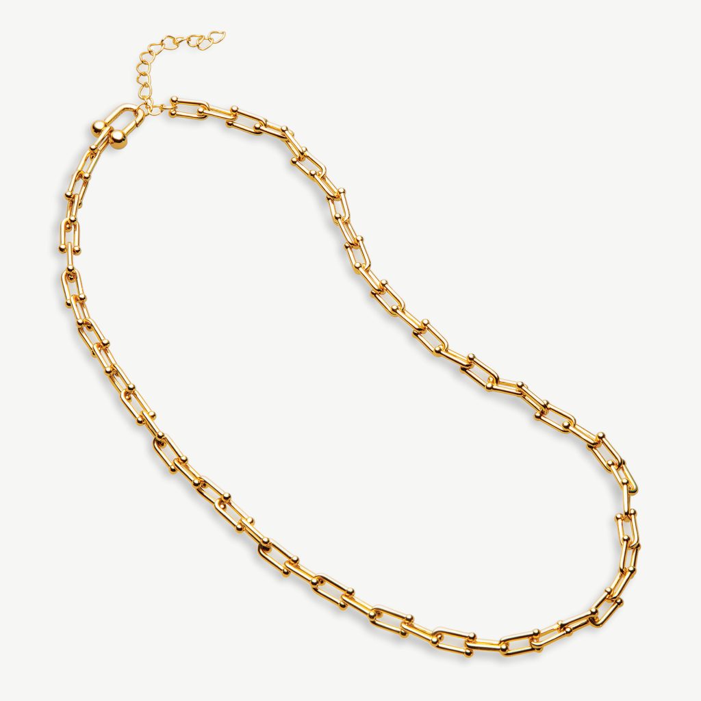 Atom Ball Link Necklace