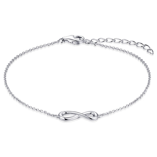 Silver Infinity Bracelet
