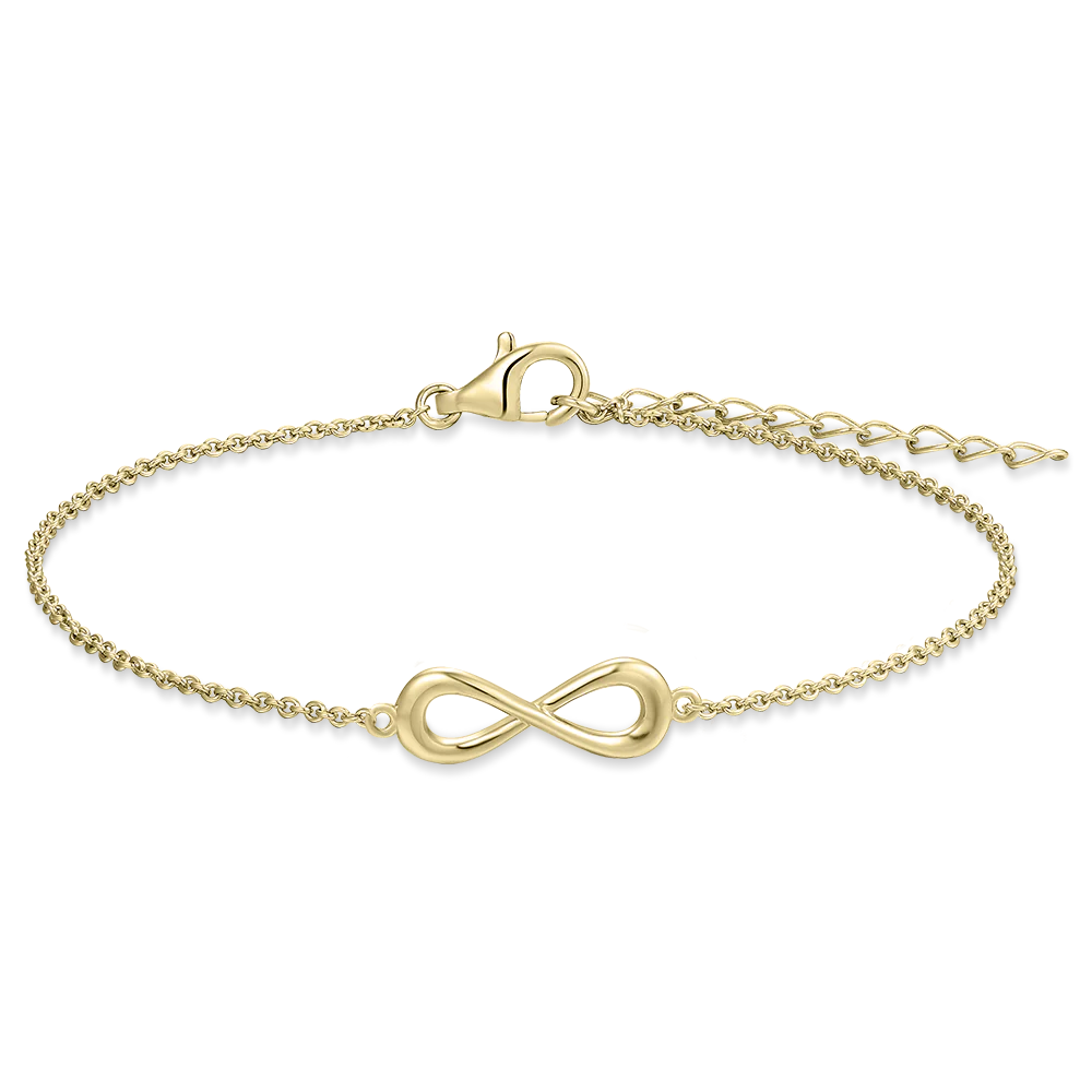 Gold Infinity Bracelet