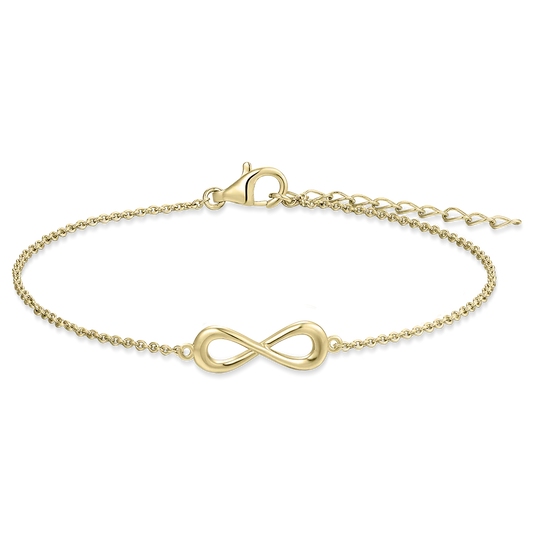 Gold Infinity Bracelet