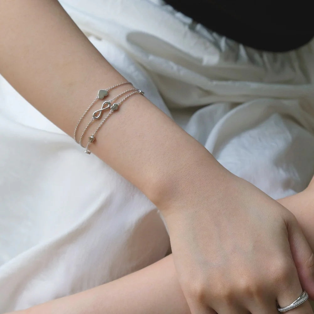 Silver Infinity Bracelet