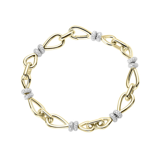 Bold Bands Bracelet Gold
