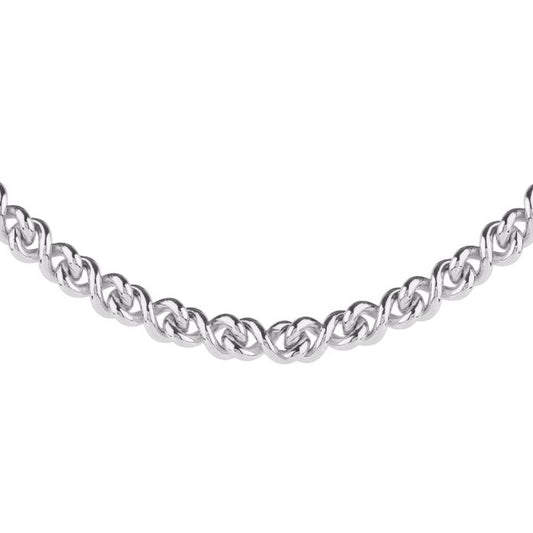 Athena twisted mesh necklace
